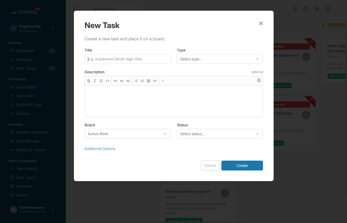 New Task